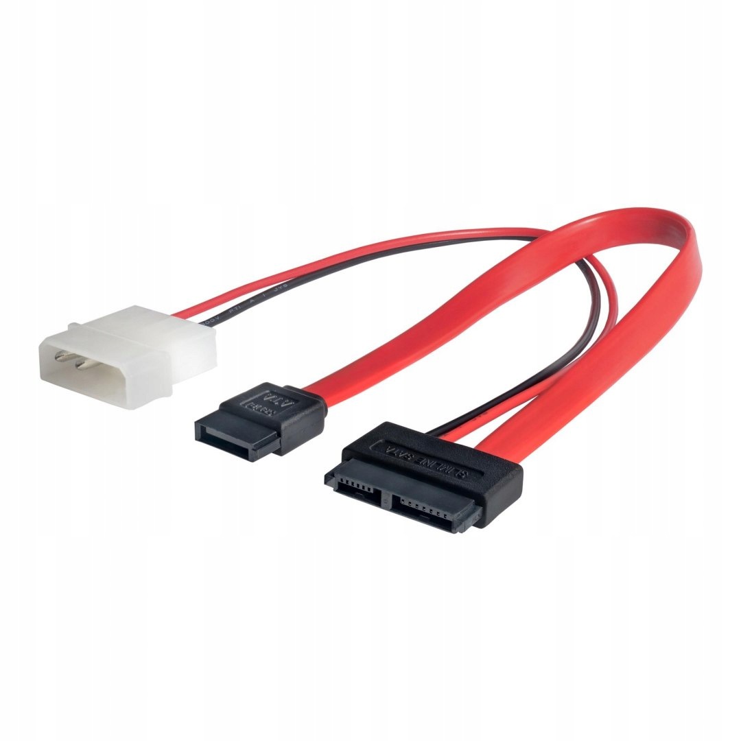 Kabel Slim Sata/sata/molex Akyga AK-CA-45 0,2m