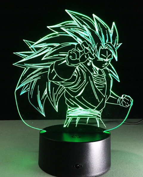 LAMPKA 3D LED Songo Dragon Ball 16 kolorów RGB Marka inna marka
