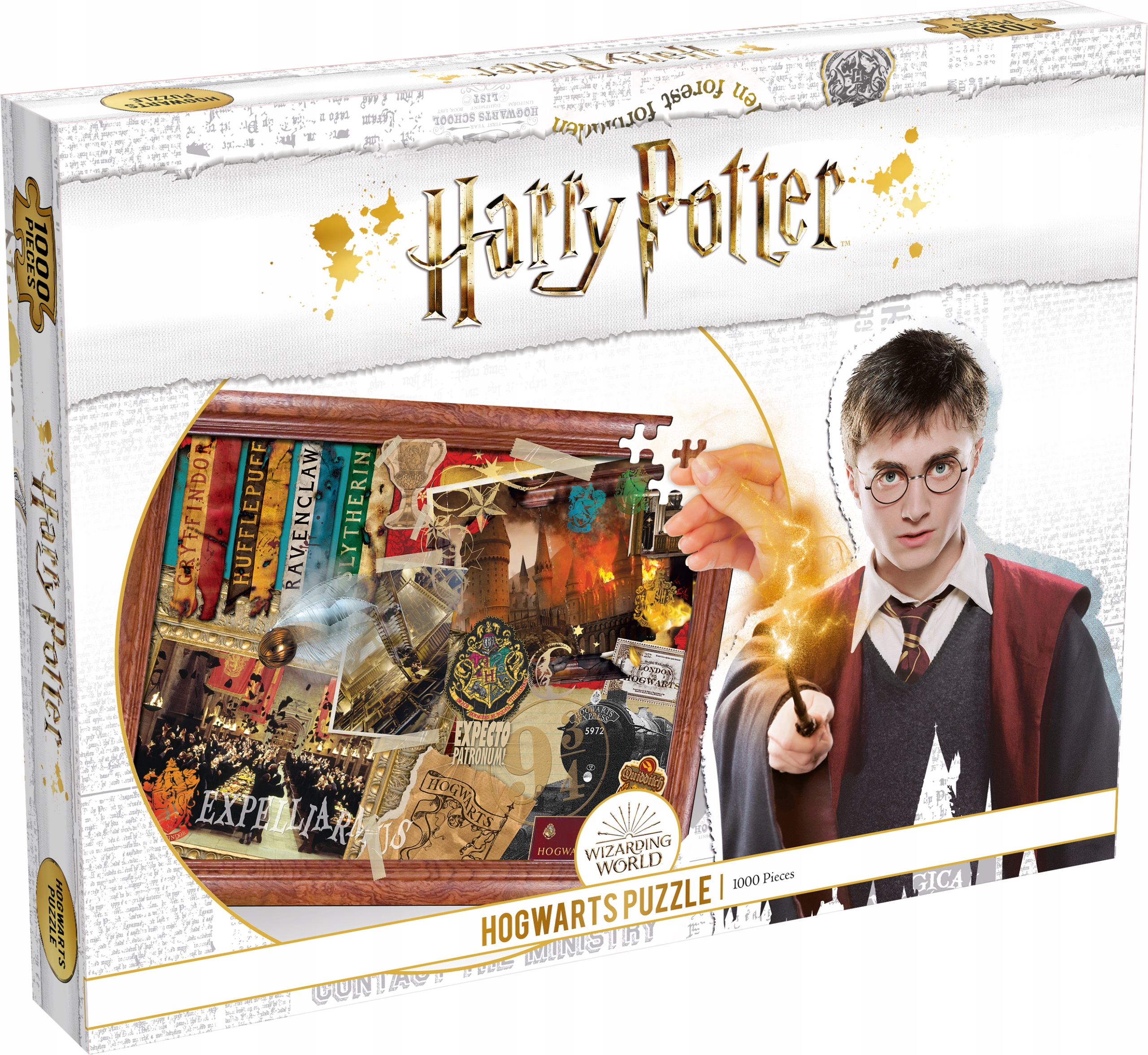 PUZZLE WIZARDING HARRY POTTER HOGWARTS 1000 el