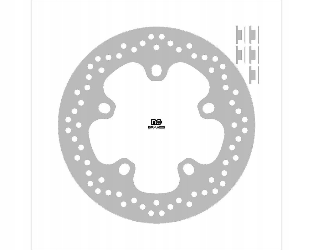 Ng Zadný Brzdový Kotúč Indiánsky Štandard Ftr 1200 '18-'23 (260X117,4X5MM) (5