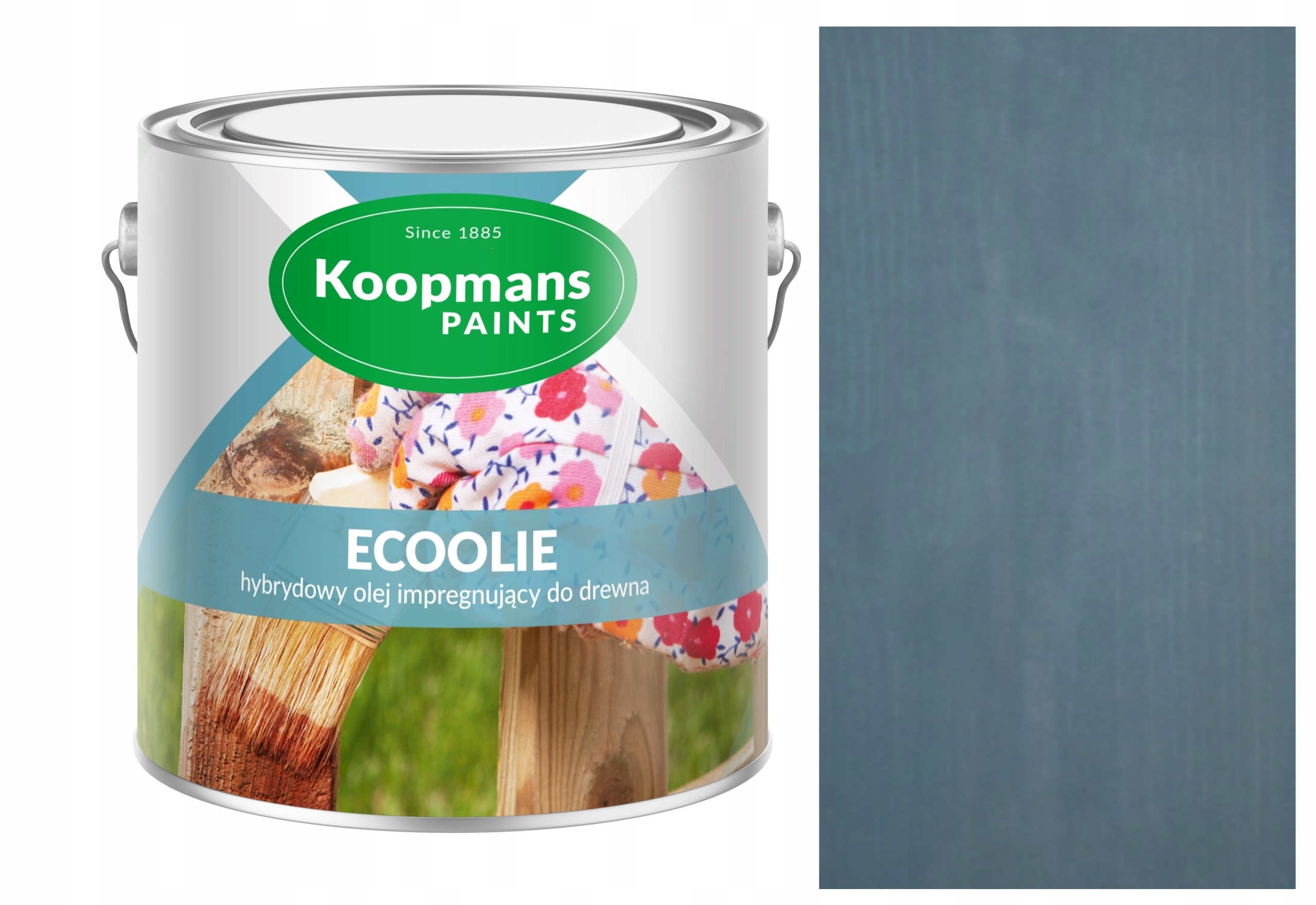 Koopmans Ecoolie Impregnačný Olej Na Drevo 20 L Sivý Oceľový 197