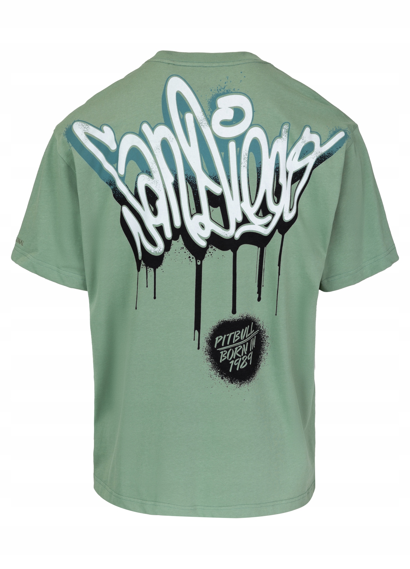 Koszulka Pitbull Graffiti 210 Loose Fit washed green M