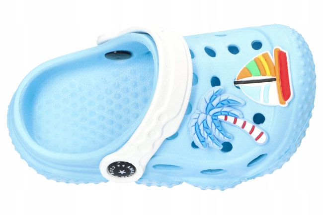 AMERICAN CLUB NH131 KLAPKI OGRODOWE SANDAŁY PIANKOWE PLAŻOWE DZIECIĘCE B 24 Bohater brak