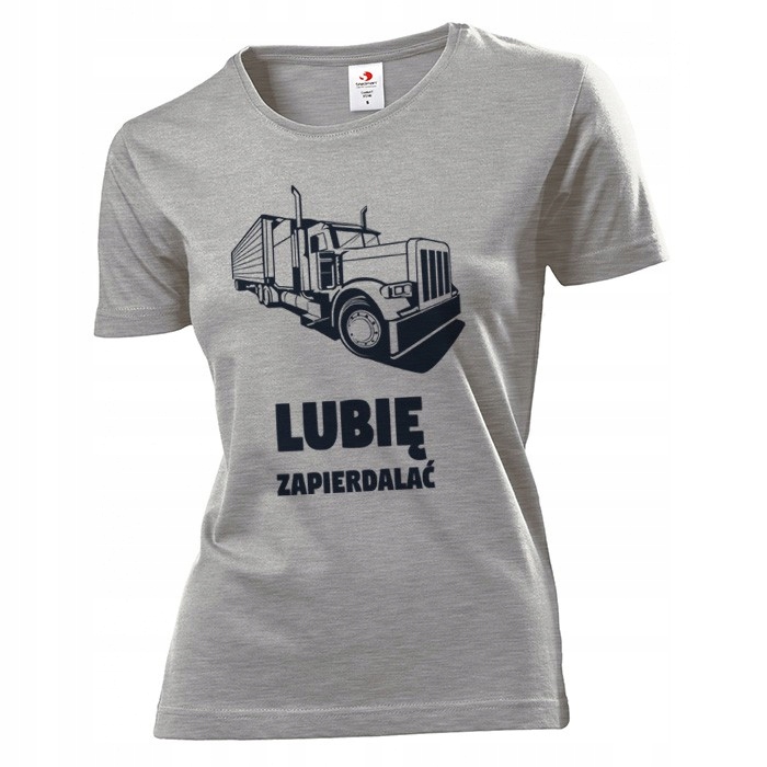 

Koszulka damska Lubię zapierdalać L