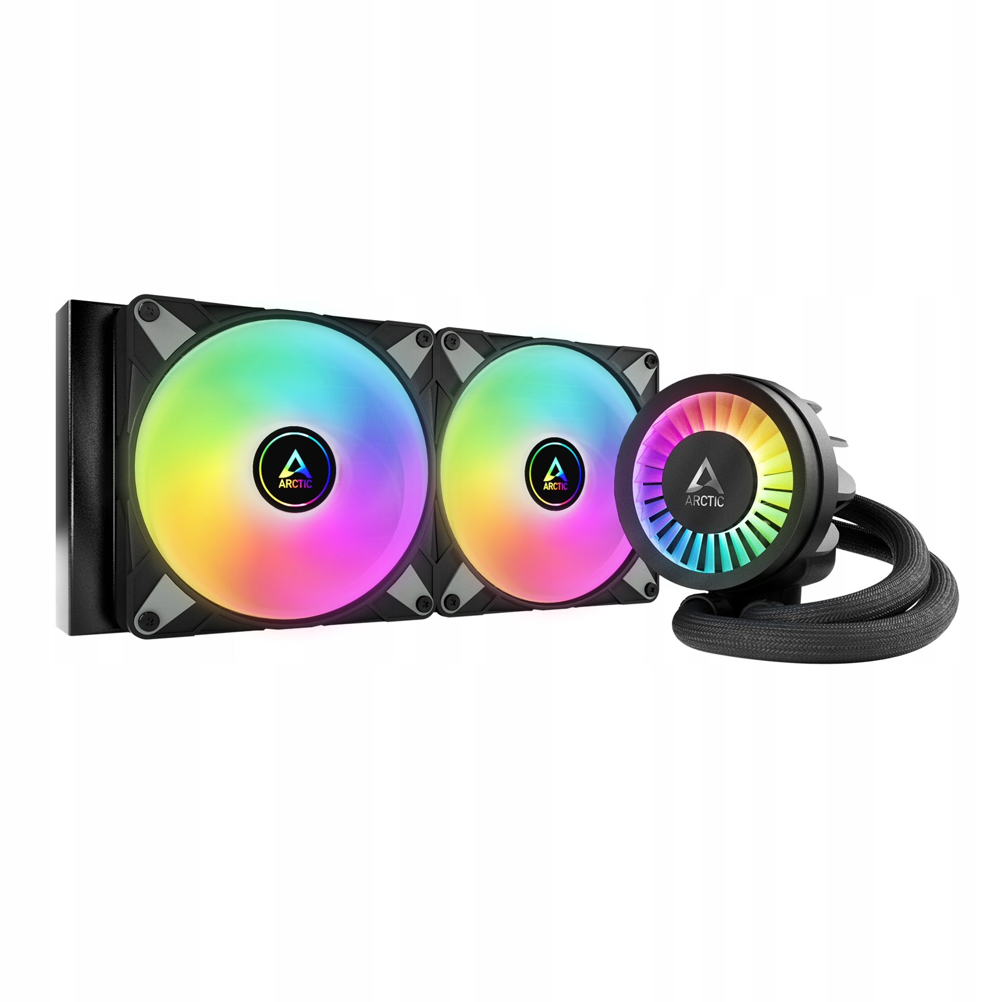 Arctic Liquid Freezer III 280 A-rgb Black vodné chladenie LGA1700 AM5 AM4