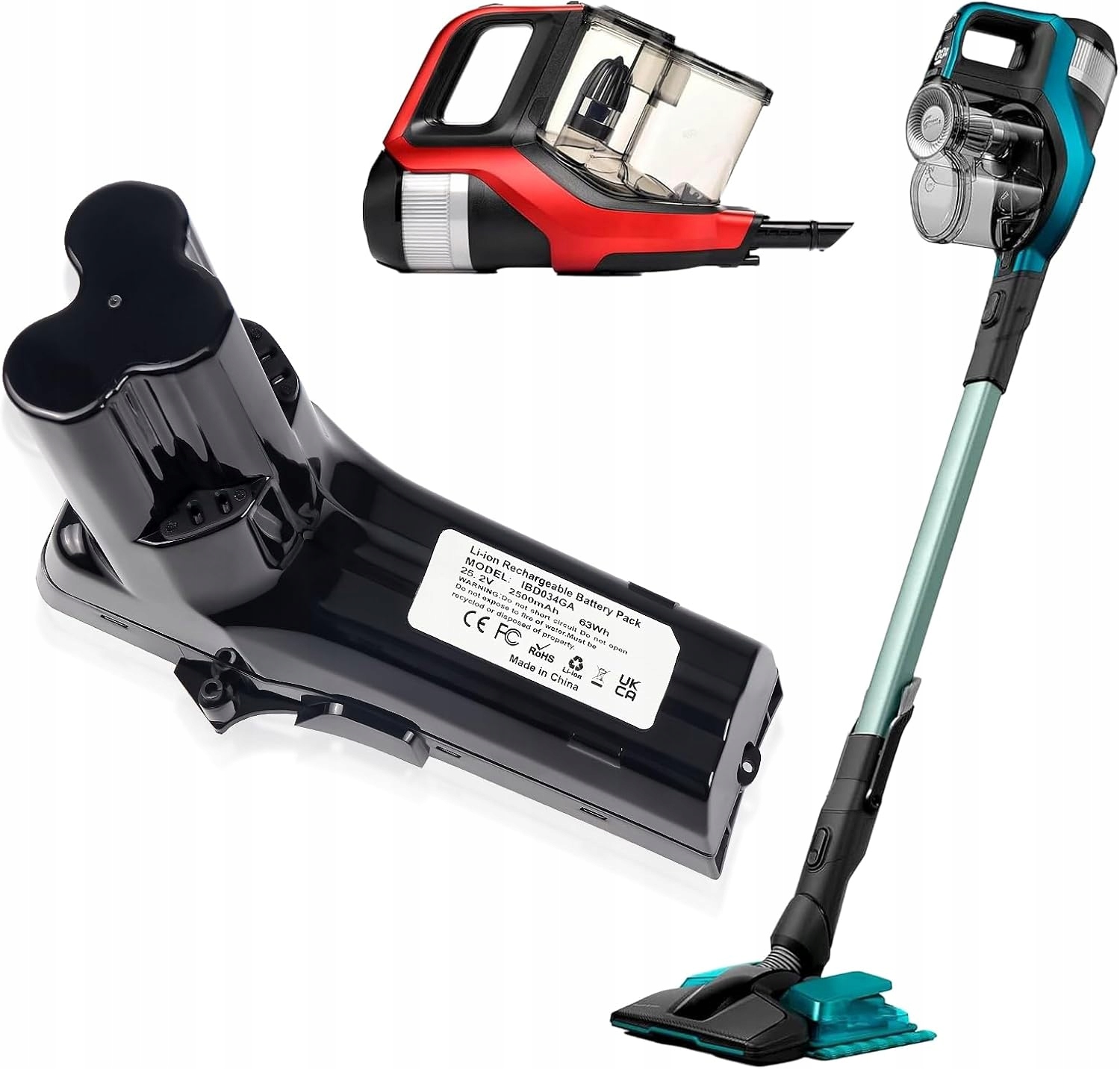 Akumulátor 2400 mAh 60,48 Wh pro Philips FC6822, FC6823, FC6826/01, FC6827