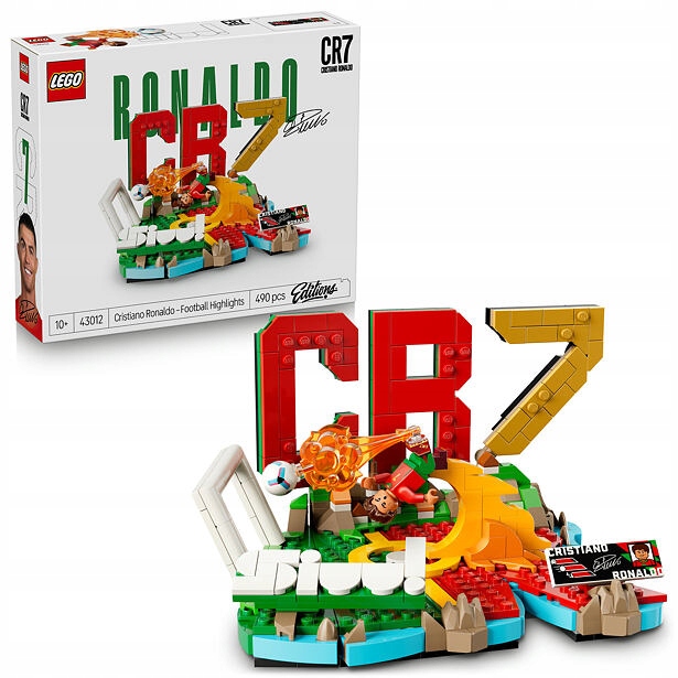 Lego Editions 43012 Cristiano Ronaldo Hvězdné momenty fotbalu