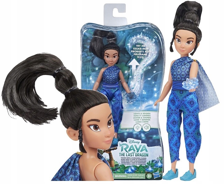 LALKA DISNEY KSIĘŻNICZKA RAYA lalka z dźwiękiem