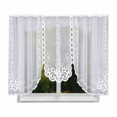 

Firanka gotowa żakardowa Ewelina biała 300x140 cm