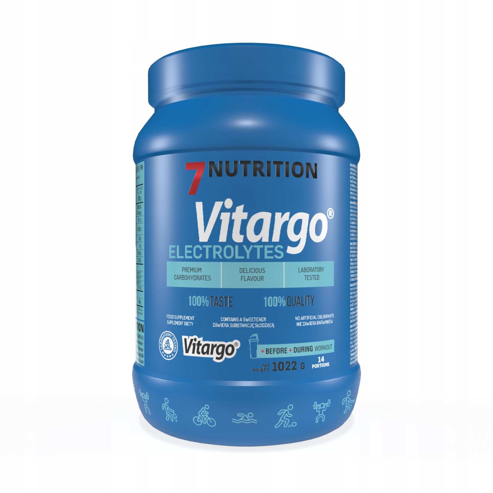 7NUTRITION Vitargo Electrolytes 1022g Elektrolyty