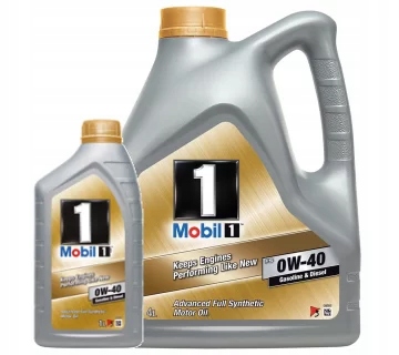 Olej silnikowy Mobil 5 l 0W-40