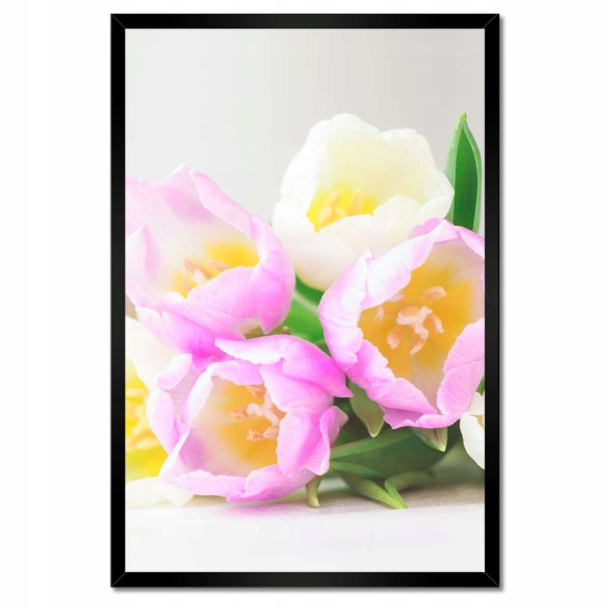 Plakáty v rámu 40x60 Jemné tulipány