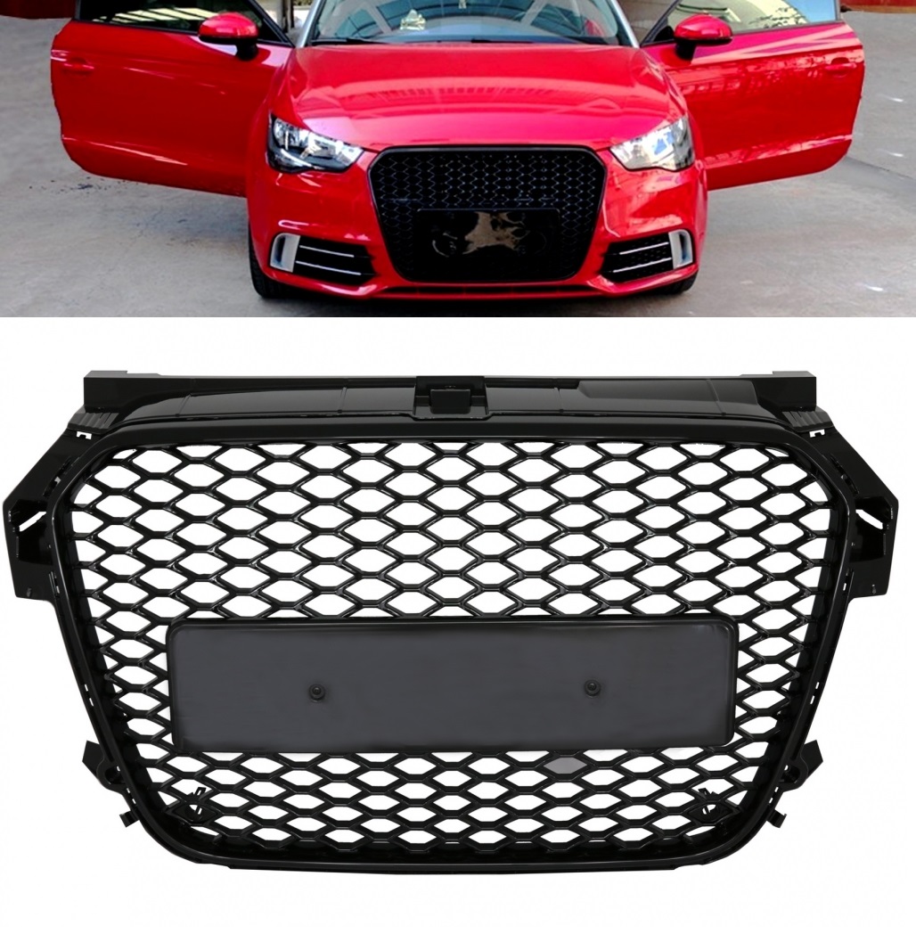 GRILL ATRAPA AUDI A1 8X (2010-2014) RS1 BLACK