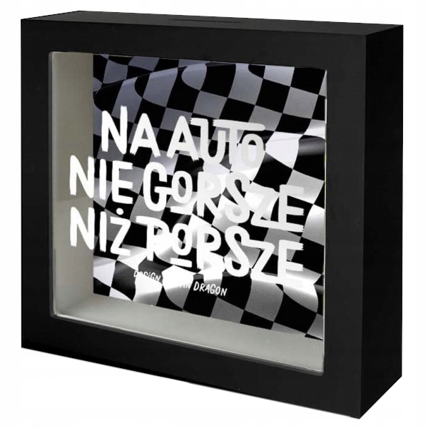 

Skarbonka Na Auto Samochód Pieniądze Zabawna Kasa
