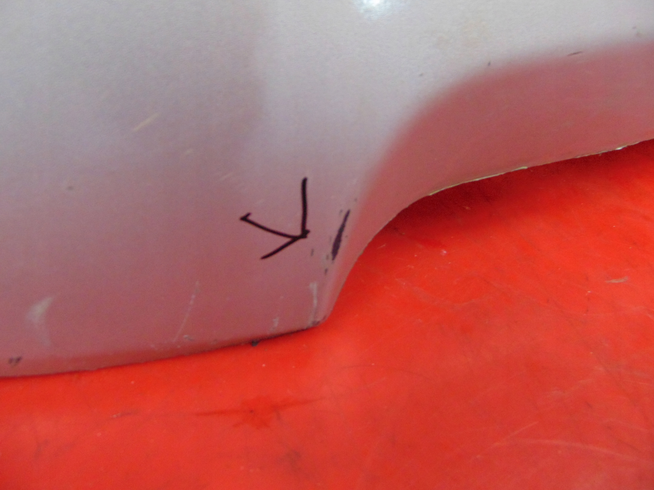 CHEVROLET MATIZ II SPARK 05- bumper rear rear part