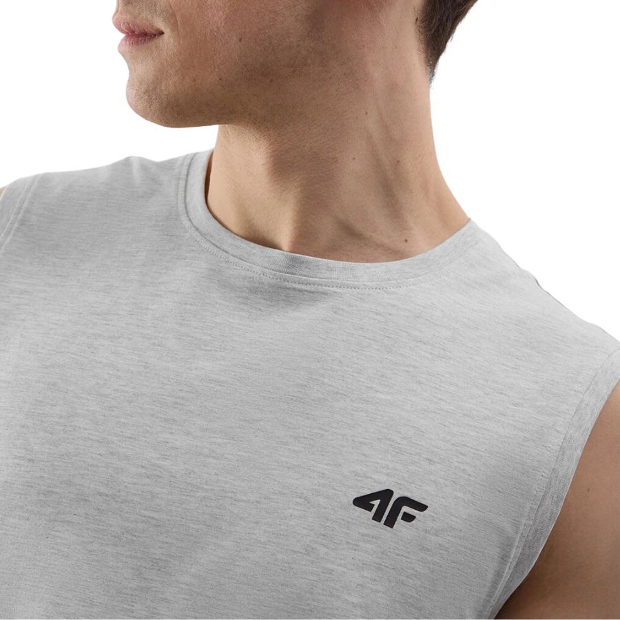 KOSZULKA MĘSKA 4F BEZ RĘKAWÓW TANK TOP PODKOSZULEK NA CO DZIEŃ Kod producenta 4FWAW23TTSHM1615-90S