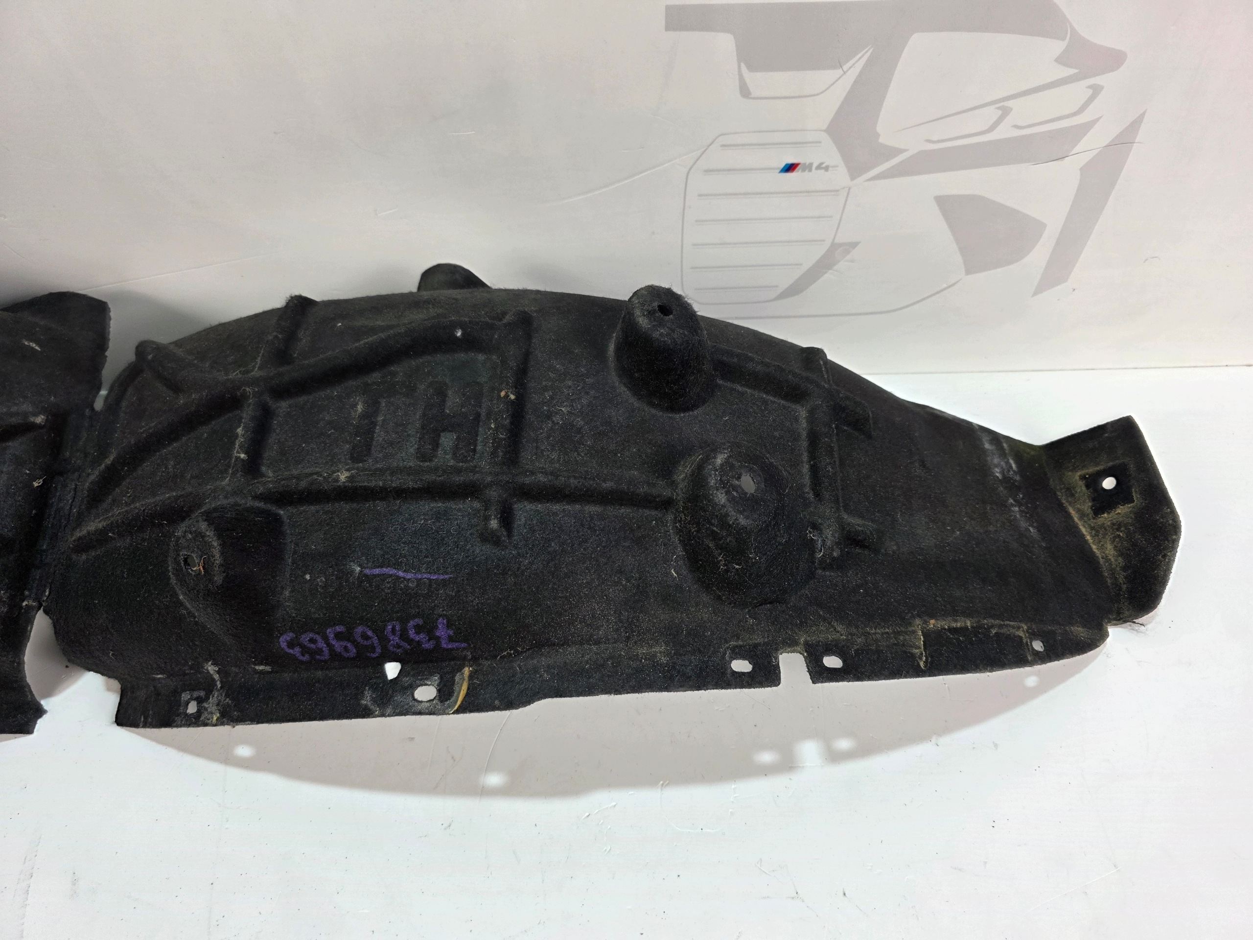 mudguard left rear. MINI F60 7386963