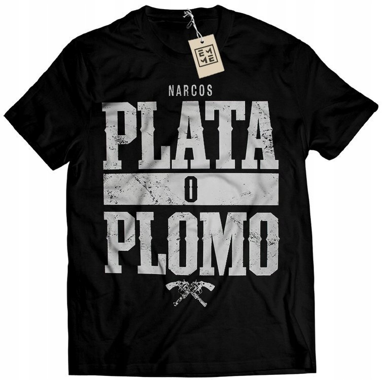 

Koszulka Męska Pablo Escobar Narcos L