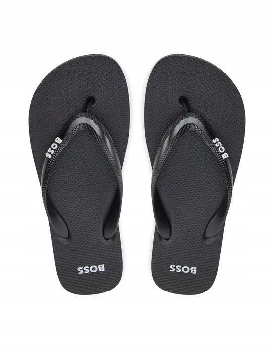 Boss Nazouváky Černé Pánské Ležérní Žabky 39-40 Žnp