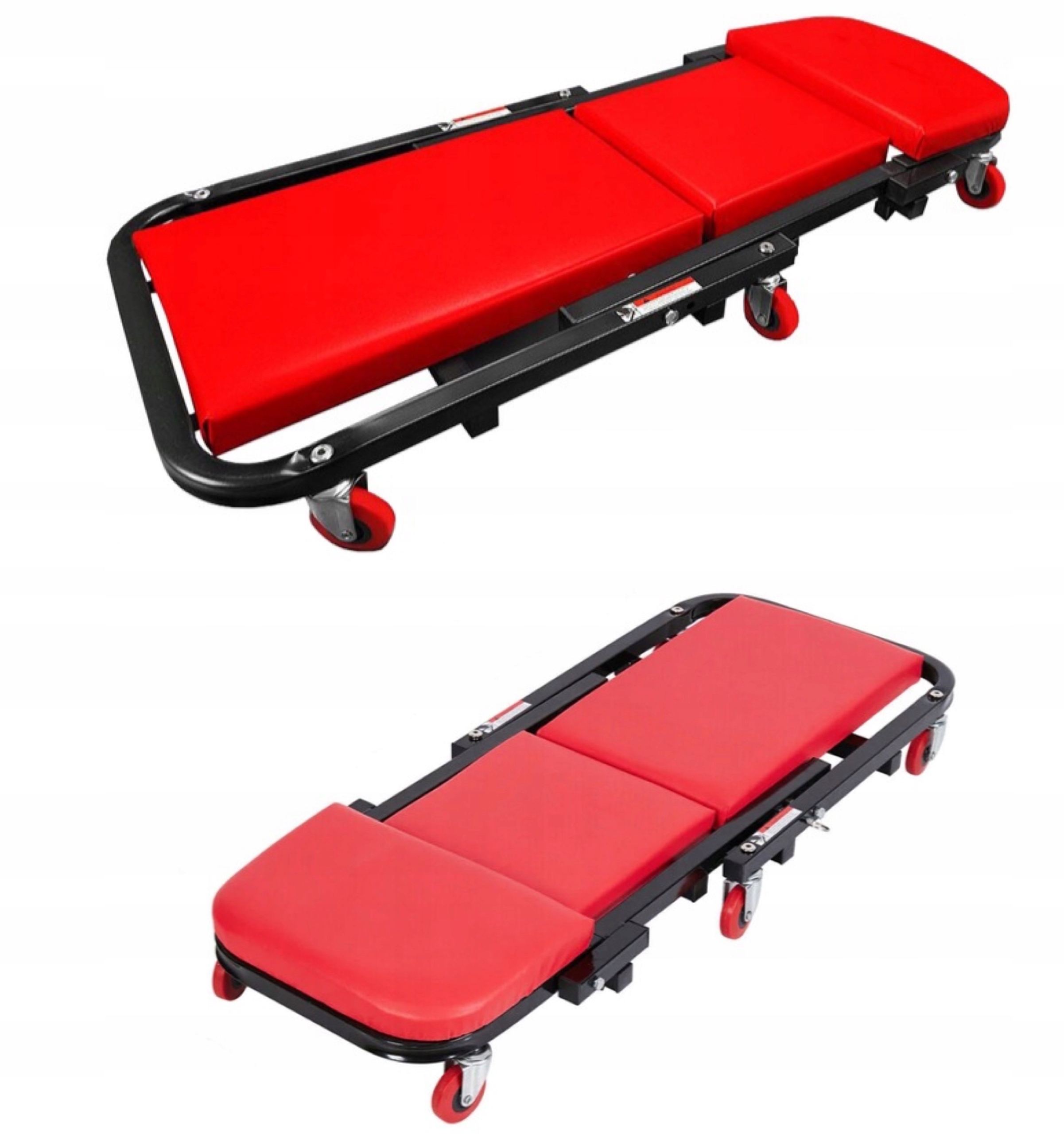 LEŻANKA WARSZTATOWA 2in1 TABORET WÓZEK ŁOŻYSKOWANA Kod producenta LWS2IN1AT