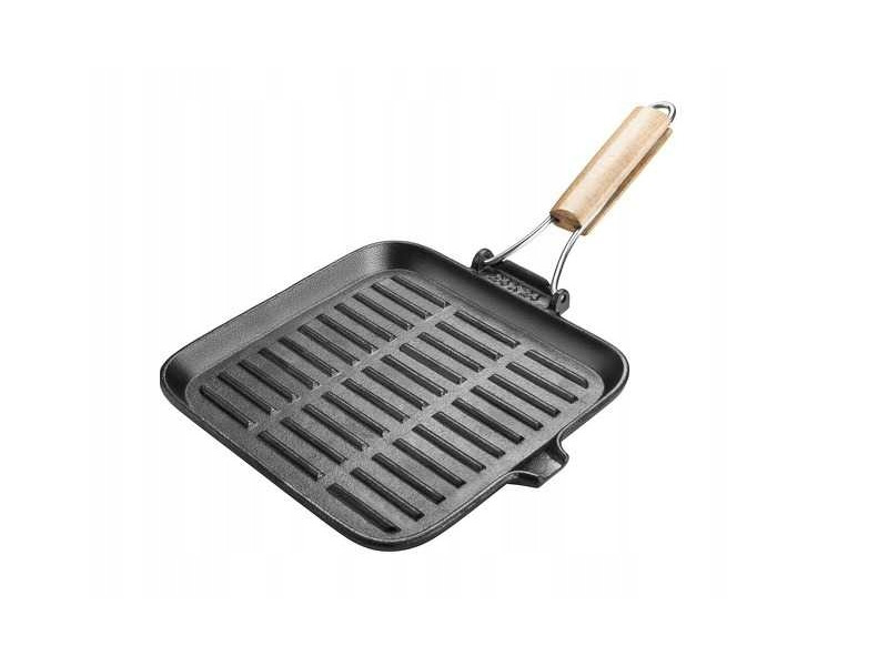 

Patelnia Lamart LT1065 Iron żeliwna Czarny 23 cm