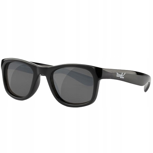 Okulary Przeciwsłoneczne Dziecięce Real Shades Surf Black Gloss 0-2 lata Stan opakowania oryginalne