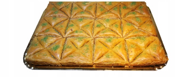 Levně Baklava ořechové trojúhelníky baklava 48ks