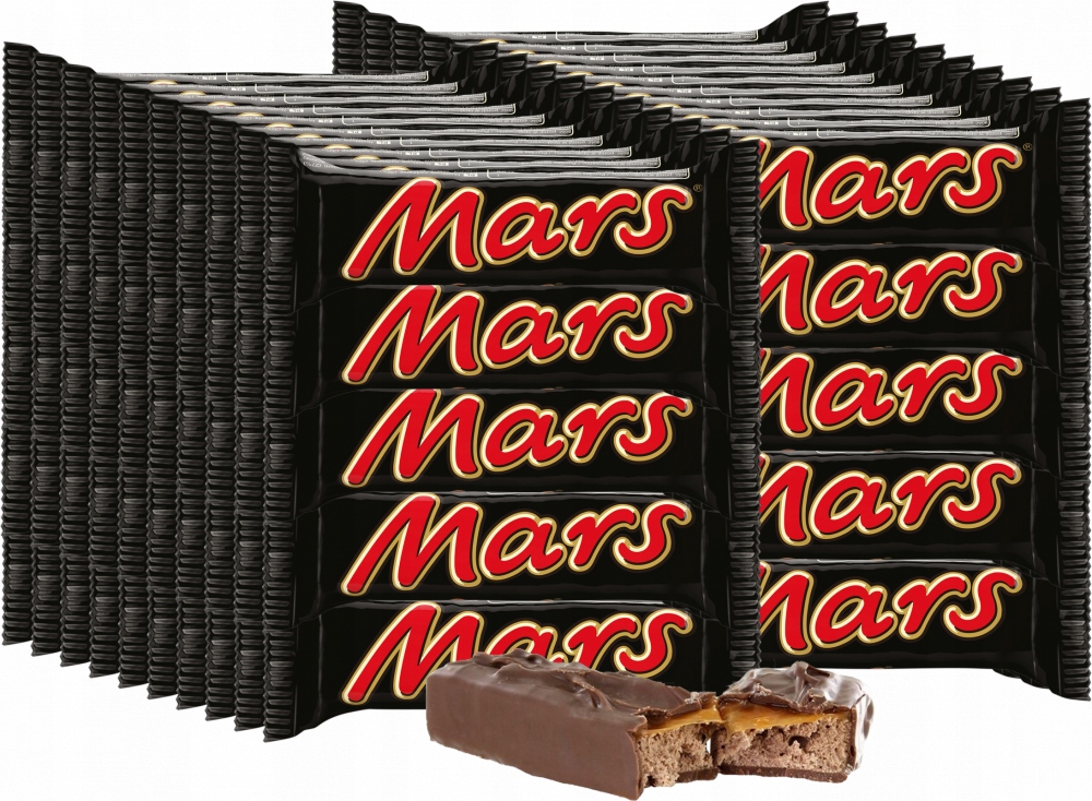 Baton Mars w czekoladzie 51g x100