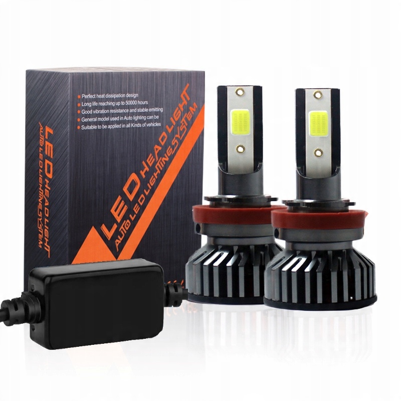 

Led Cob H8 Mini Żarówki 20000LM Canbus 100W Mocne