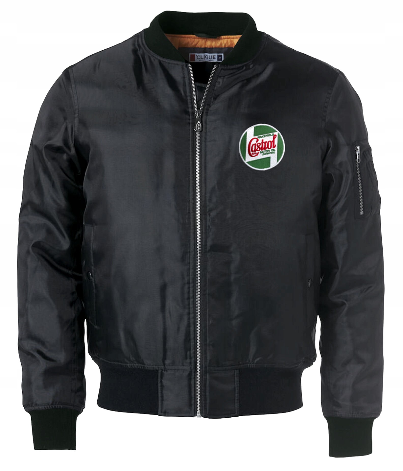 Bunda Flek Flyers Castrol 125. výročí Jubilejní Negro Černá vel. M