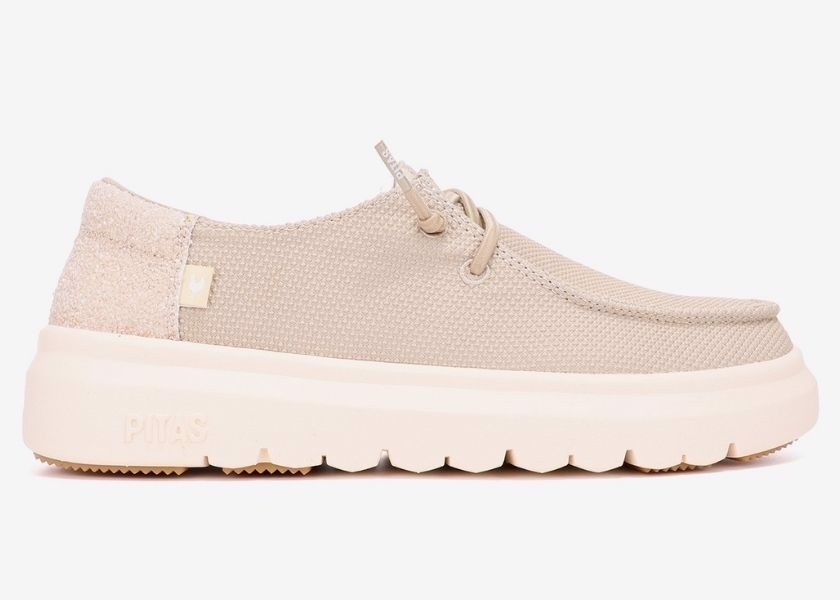 Walk In Pitas Polobotky Menton Beige 41 Denní látkové béžové