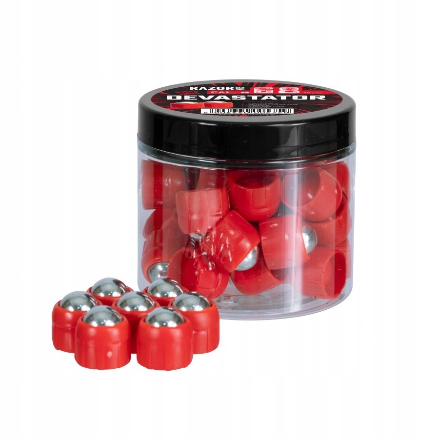 Kule kulki metalowe RazorGun Steel Core Devastator kal .68 40 szt T4E Hds