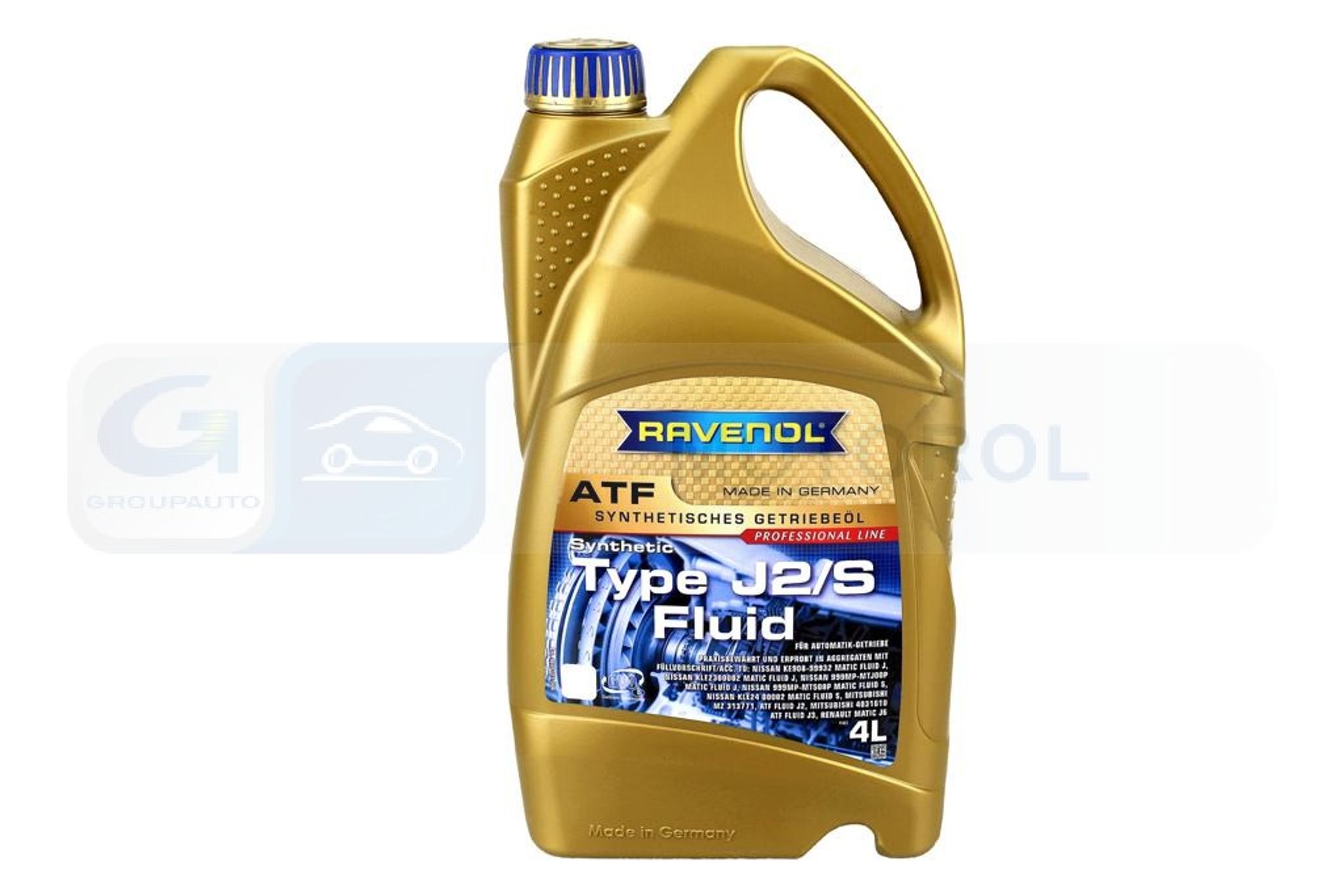 Olej ravenol Atf J2/S 4l Jatco Renault Matic J6 Ravenol 1211115-004-01-99