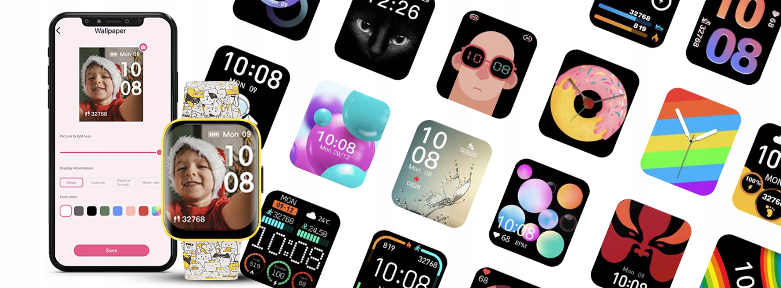 Zestaw Bemi Omi + znikopis Grafitto różowy Kolor różowy