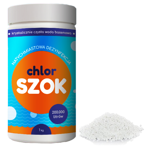 CHLOR MULTI TABS BLUE + CHLOR SZOK Fast Blue Professional Marka Mycelium
