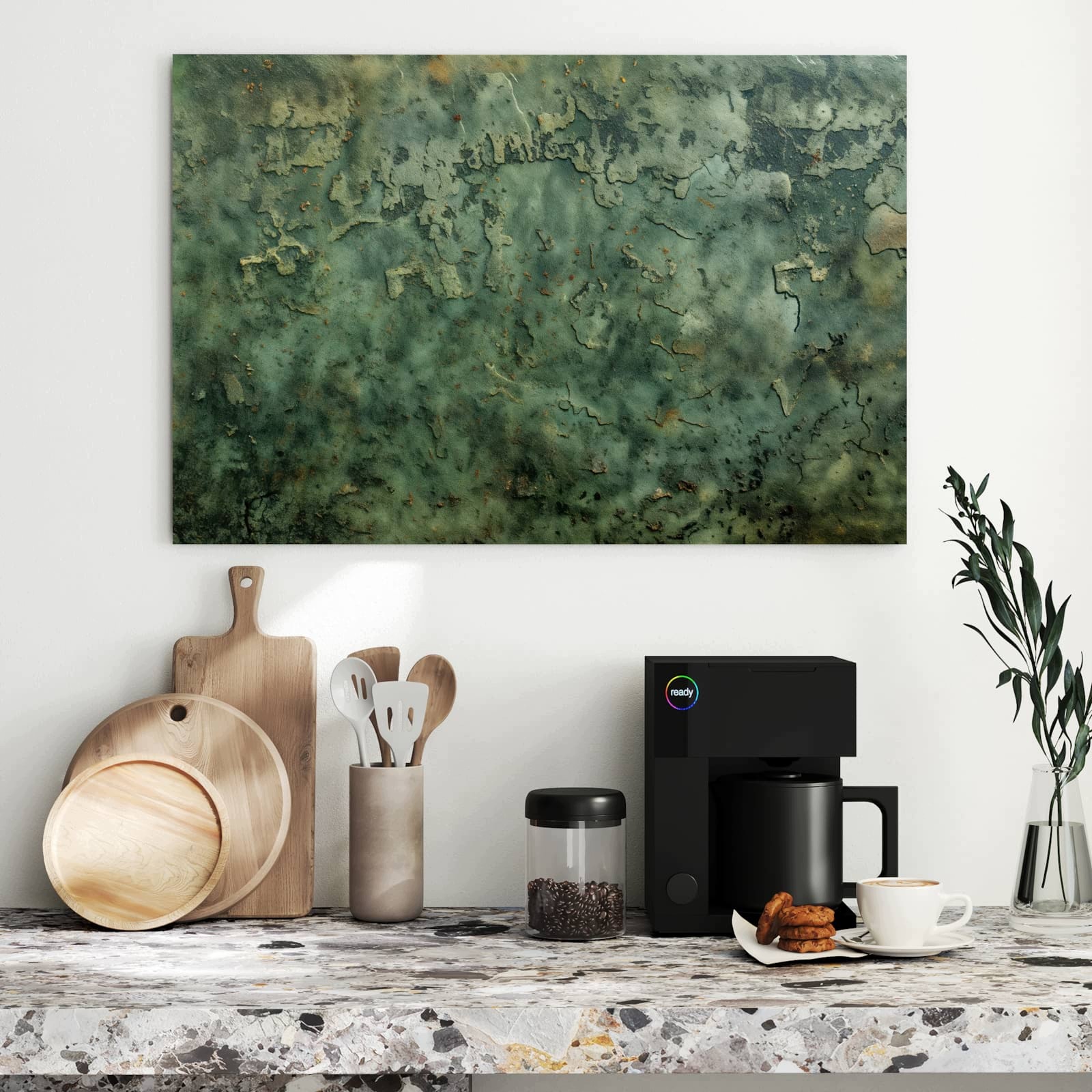 Magnetická tabule Zvětralé Textura 90 × 60 cm