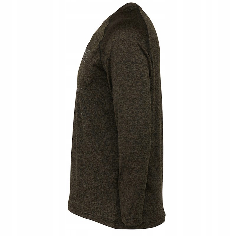 Koszulka Wędkarska Prologic Mega Fish Long Sleeve T-Shirt XXL Green Zielona Rozmiar XXL