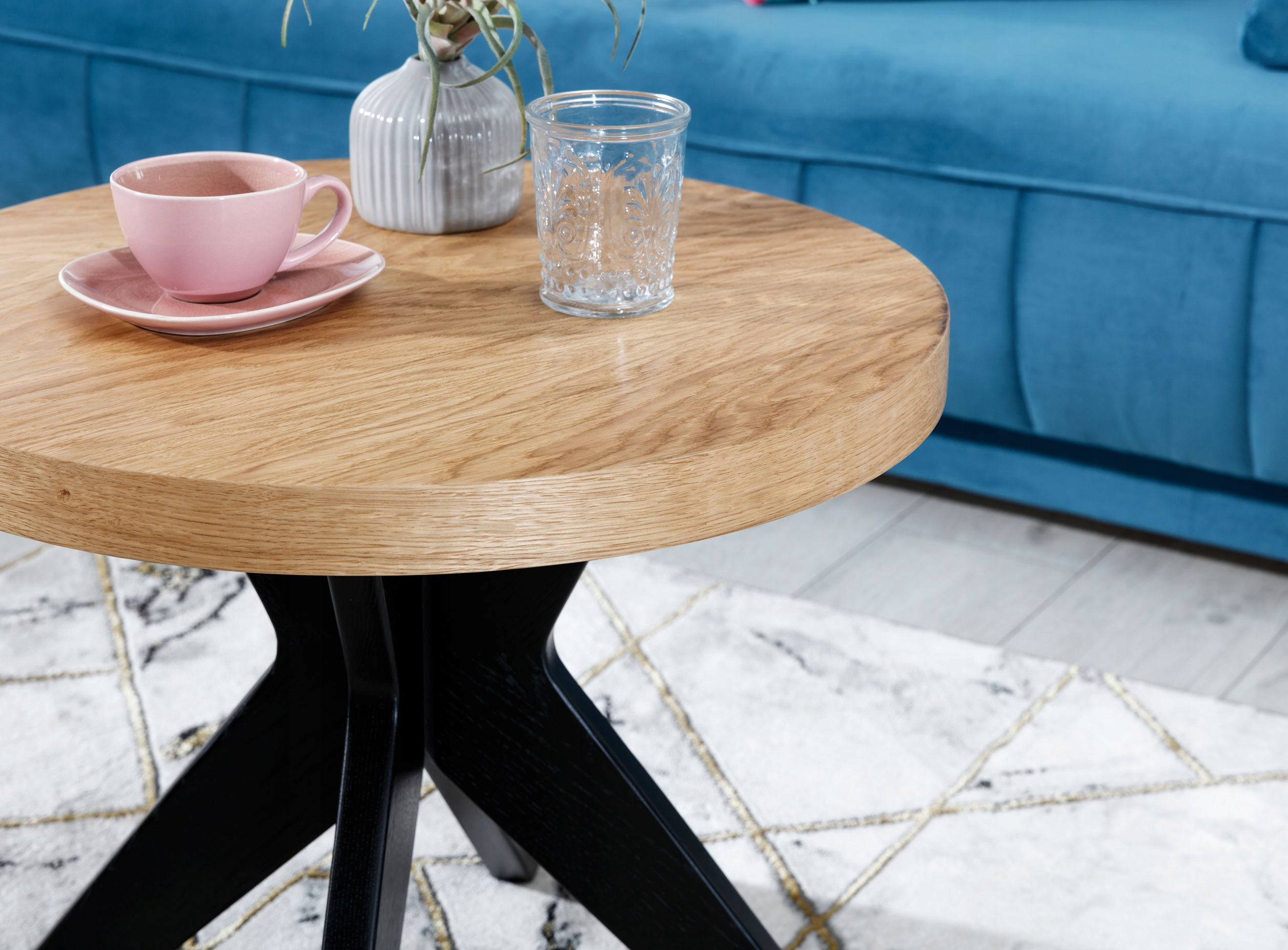 Stolik Wonk dąb/buk Marka inna