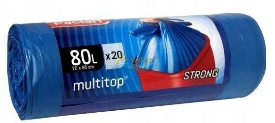

Paclan Worki na Śmieci Multitop Strong 80 L 20 szt