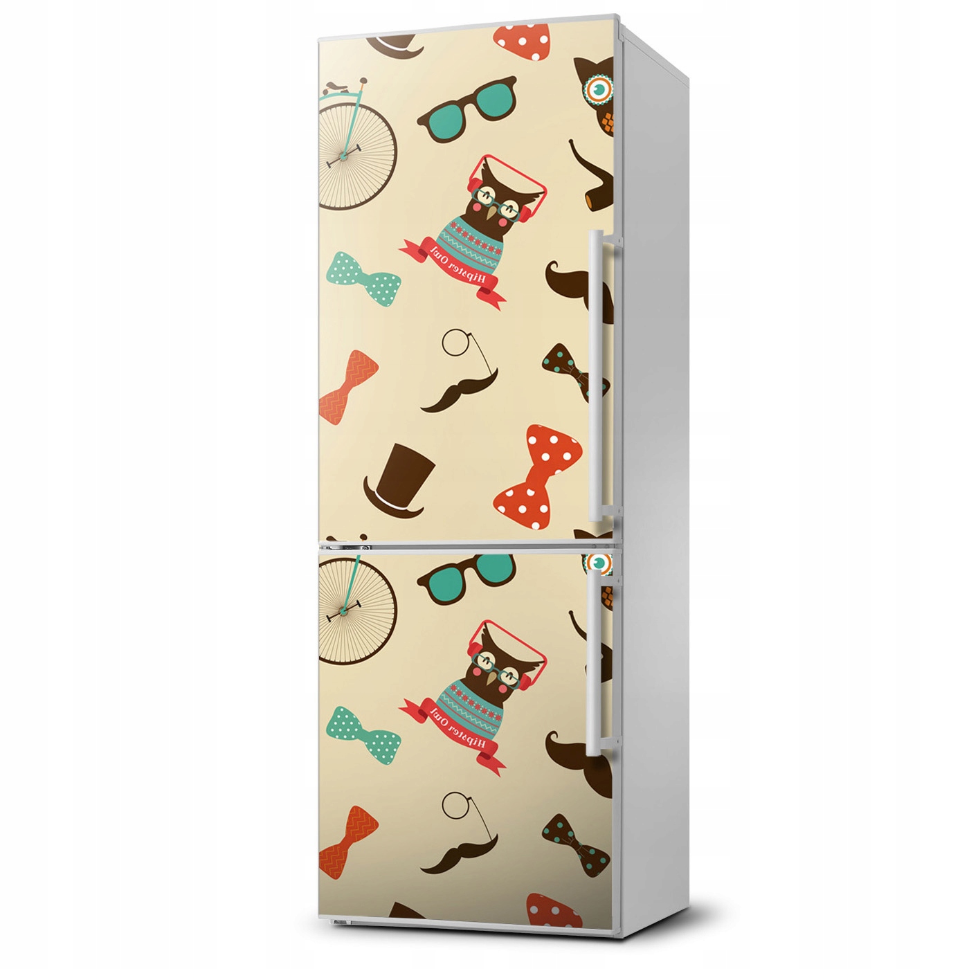 

Foto Magnes na lodówkę Sowa rower okulary 60x180