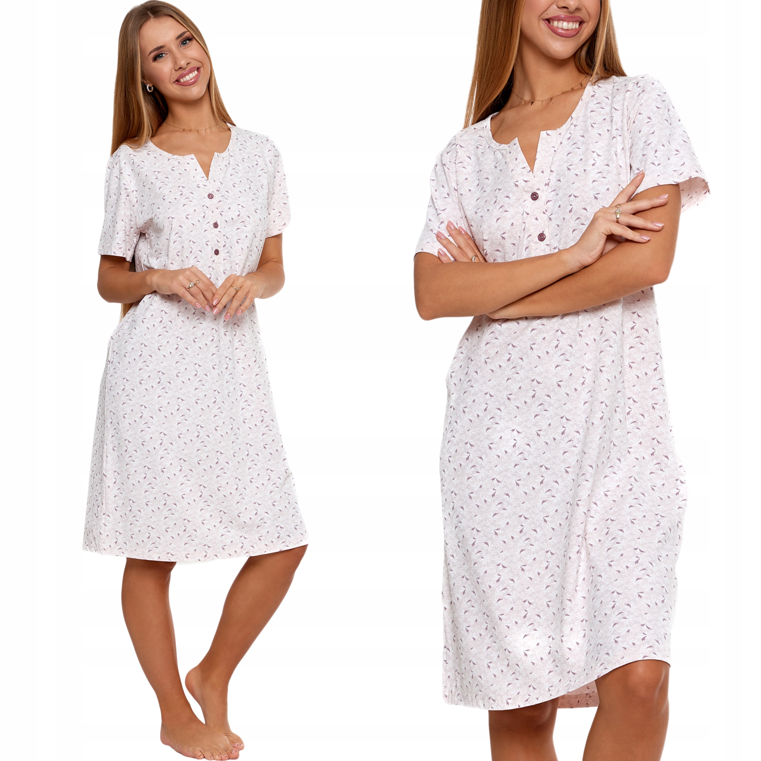 

Moraj Lekka rozpinana Koszula Nocna 4800-001 4XL