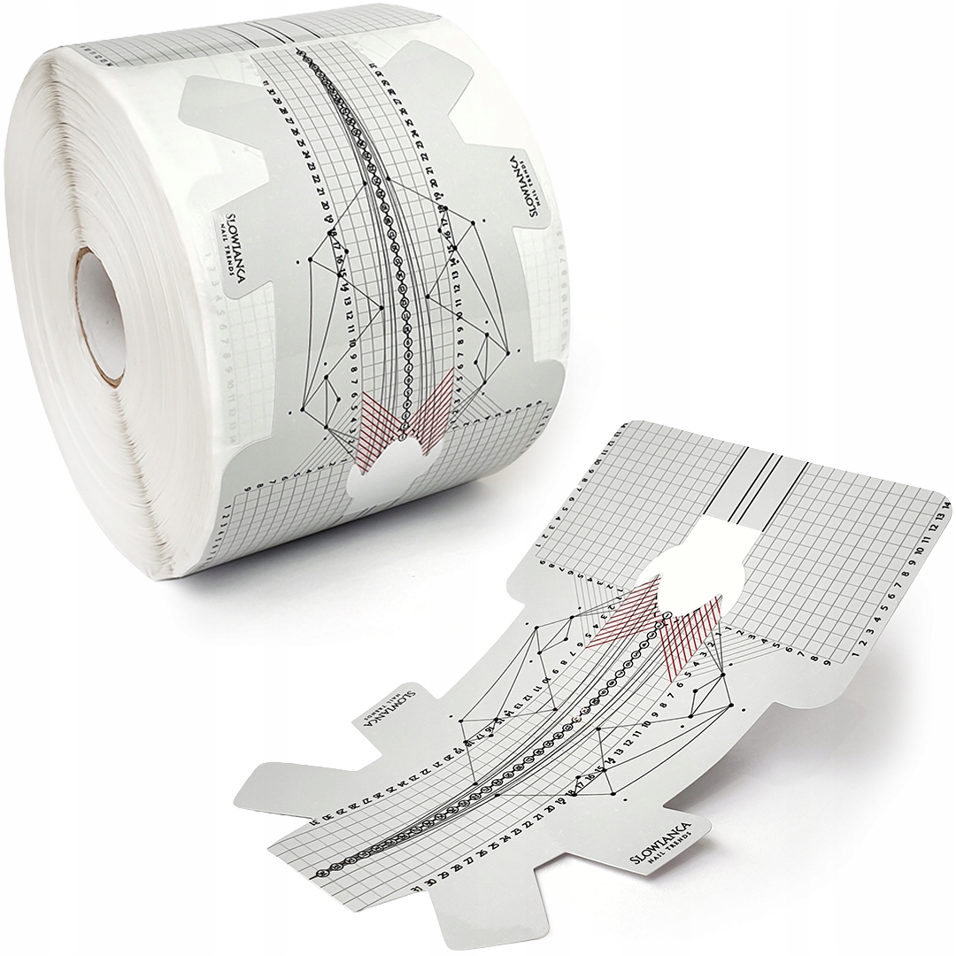 Slowianka Šablony na prodlužování nehtů Infinity Art Form Master 300ks