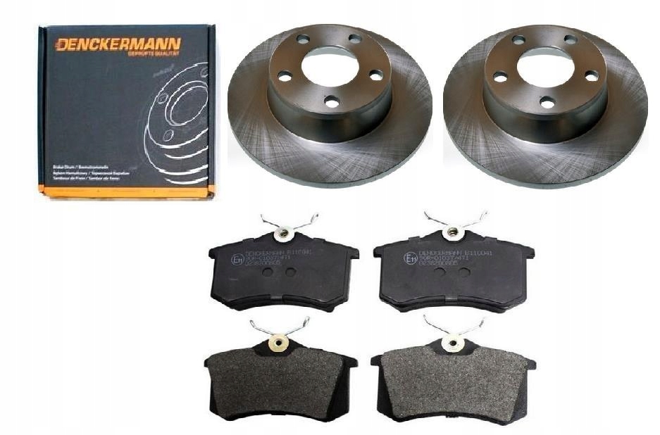 Kotouče Kostky Audi Allroad Quattro Zadní 255MM Sada