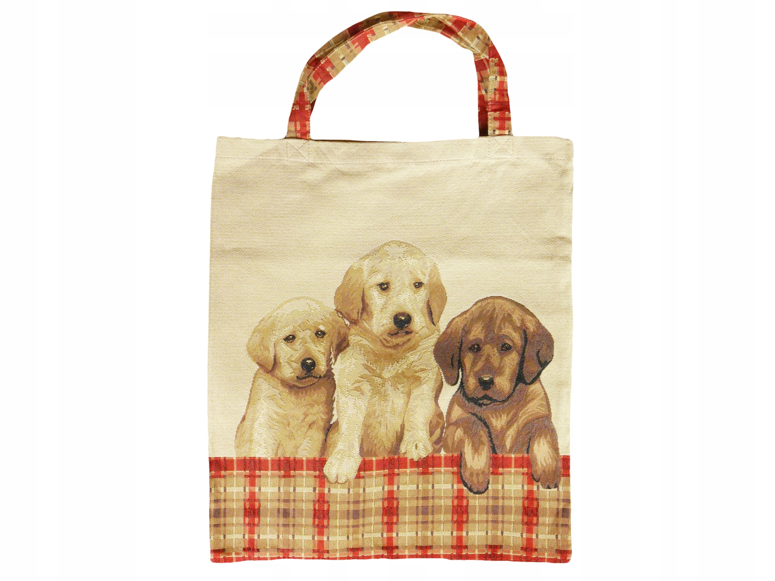 

Torba Gobelin 35x42 Psy miejska zakupy plażowa