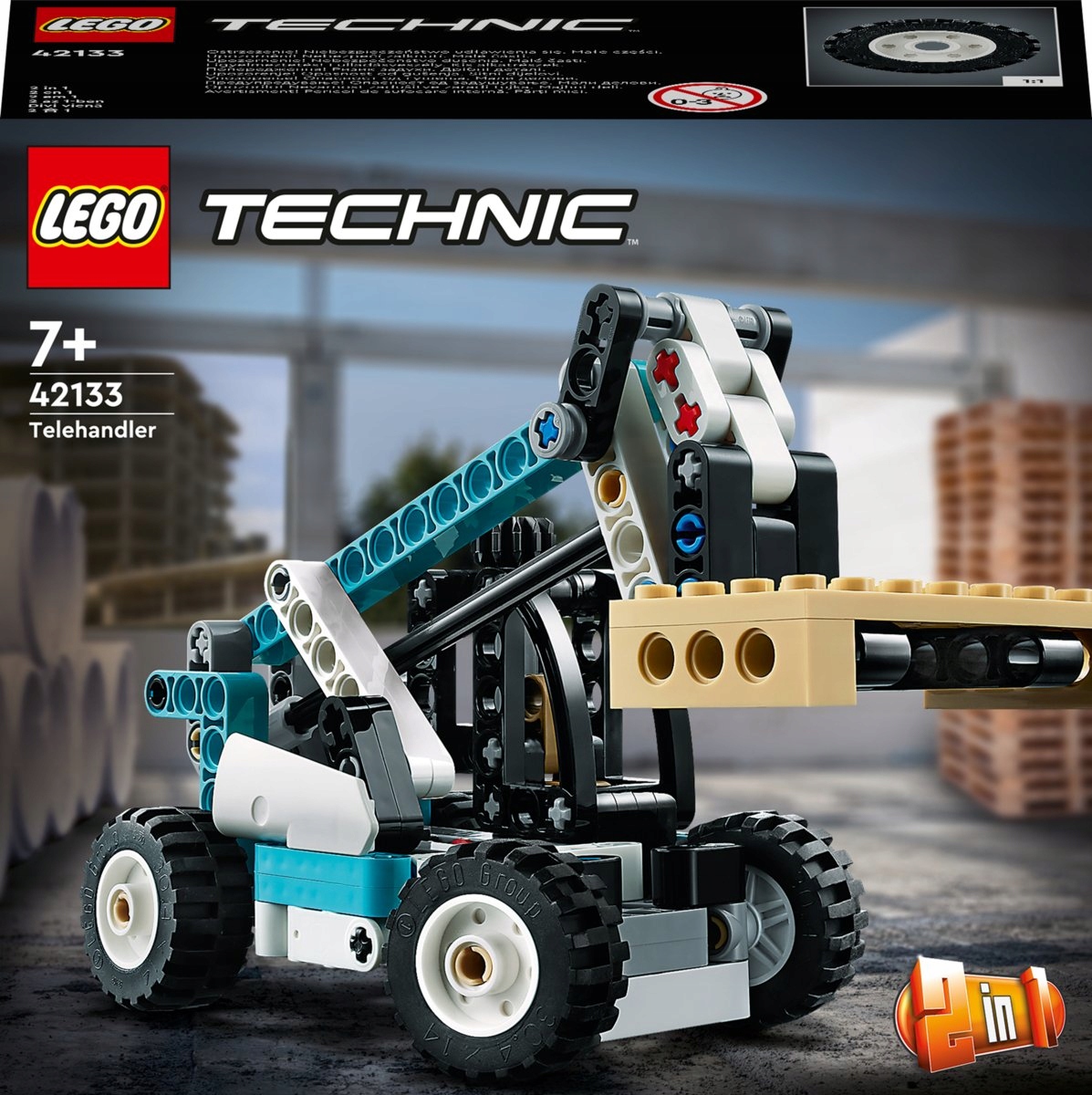 

Lego Technic Ładowarka teleskopowa 42133 2w1
