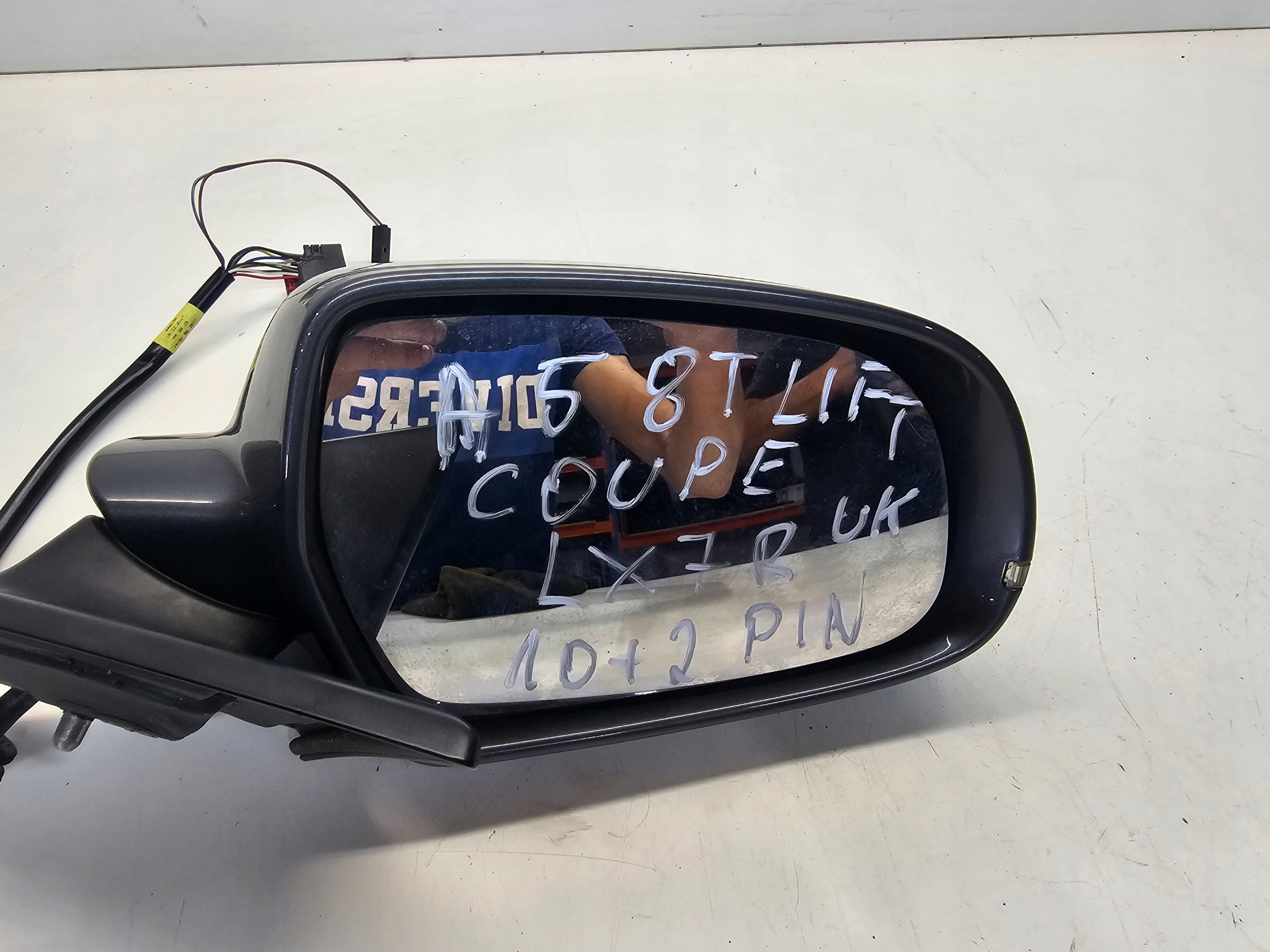mirror exterior right AUDI A5 8T COUPE LX7R 10+2 UK