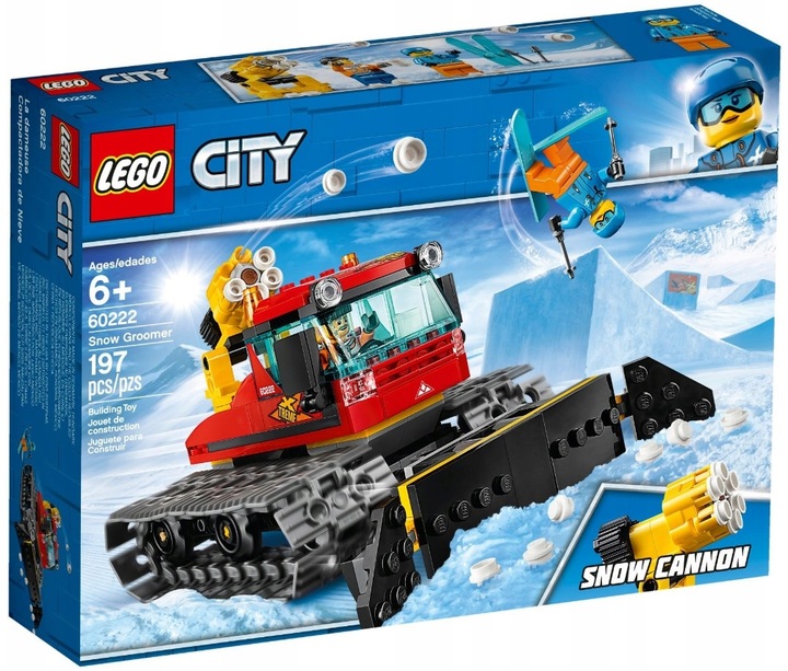 Lego City 60222 Pług Gąsienicowy