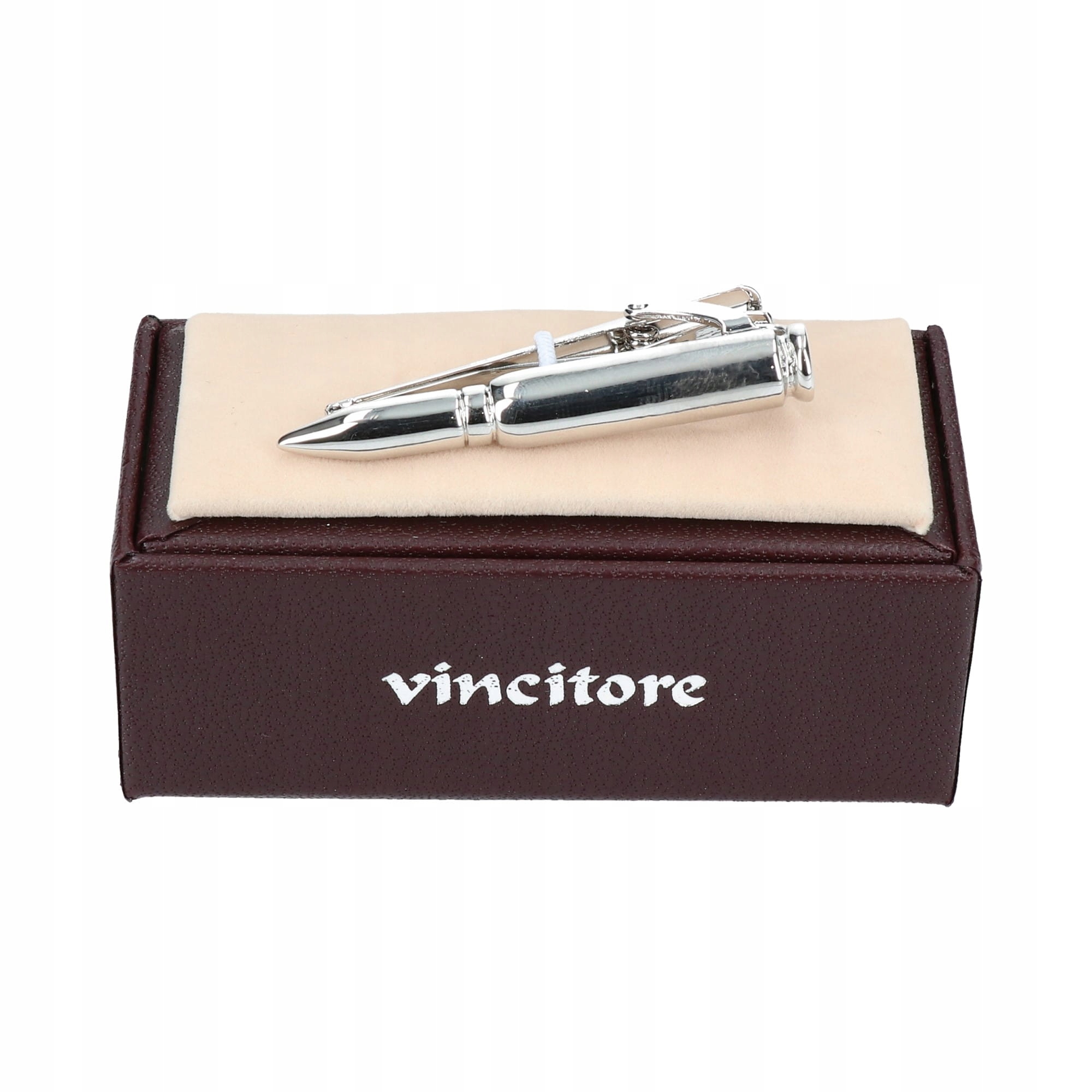 Spinka do krawata Pióro Srebrna