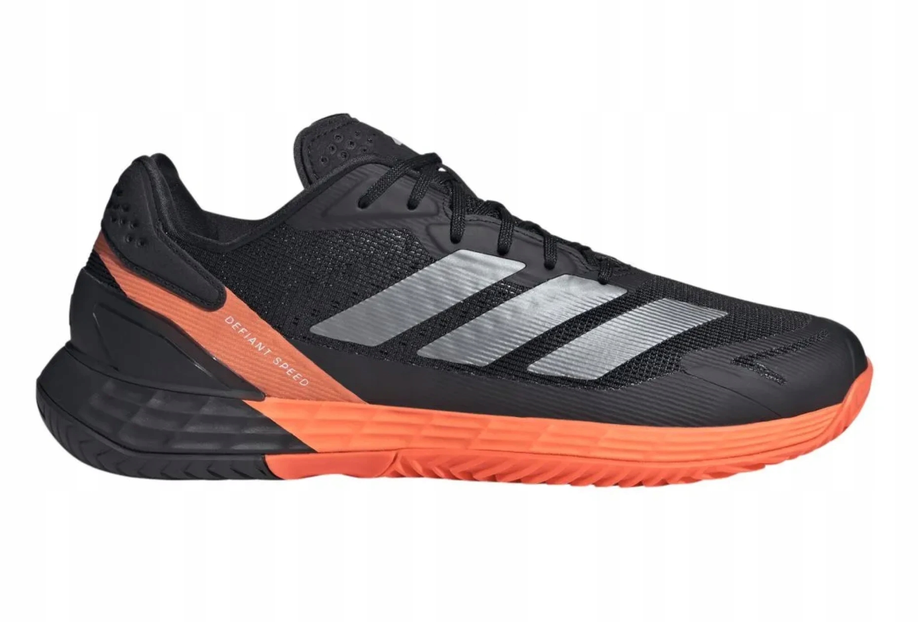 Buty tenisowe męskie Adidas Defiant Speed 2 black/orange 46