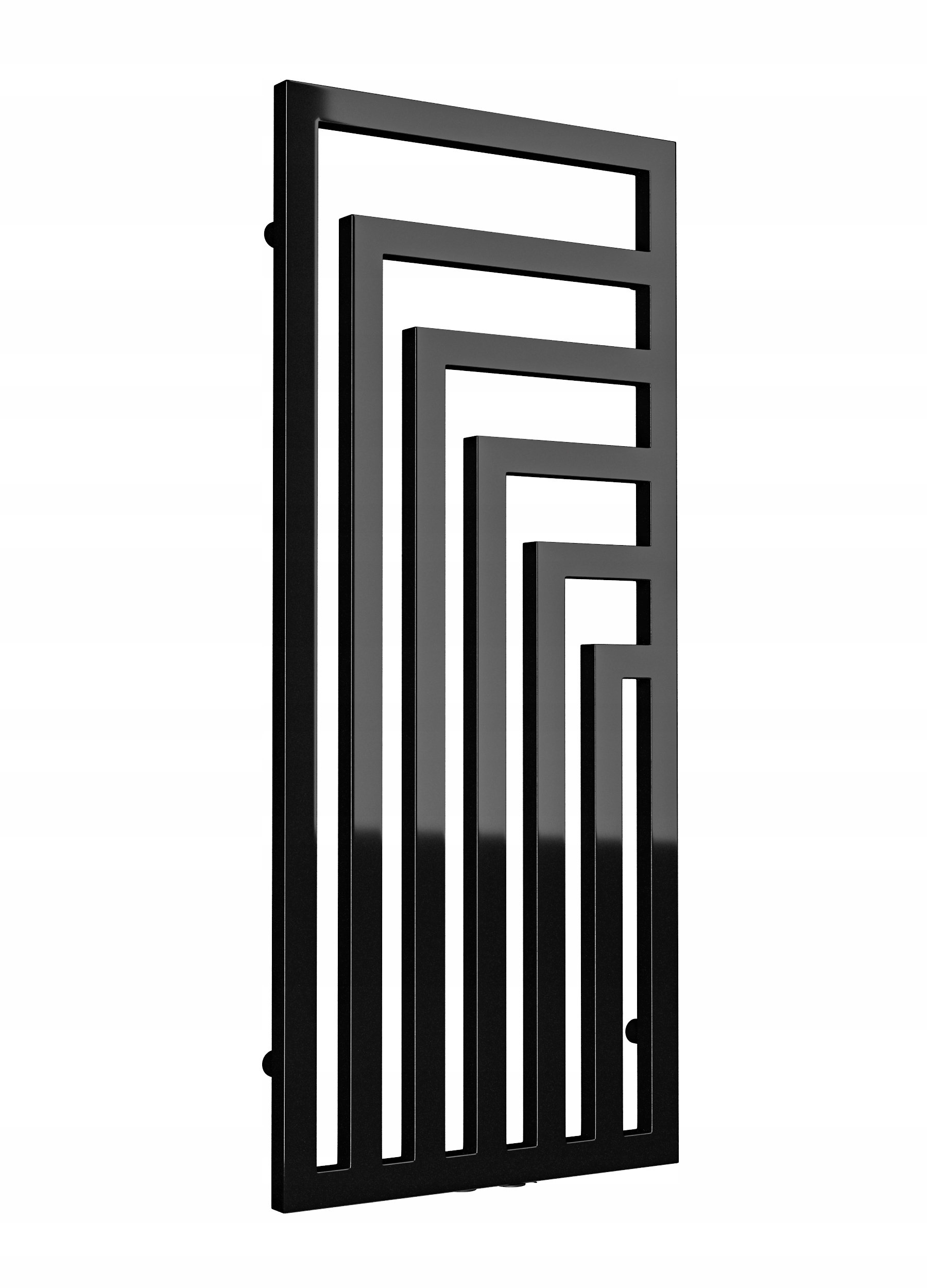 Dekoratívny Radiátor Vinkel Vertikálny 160/52 Čierny Pol